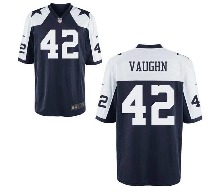 2023 Men NFL Dallas Cowboys #42 Deuce Vaughn Nike Alternate Game Jersey->customized nfl jersey->Custom Jersey